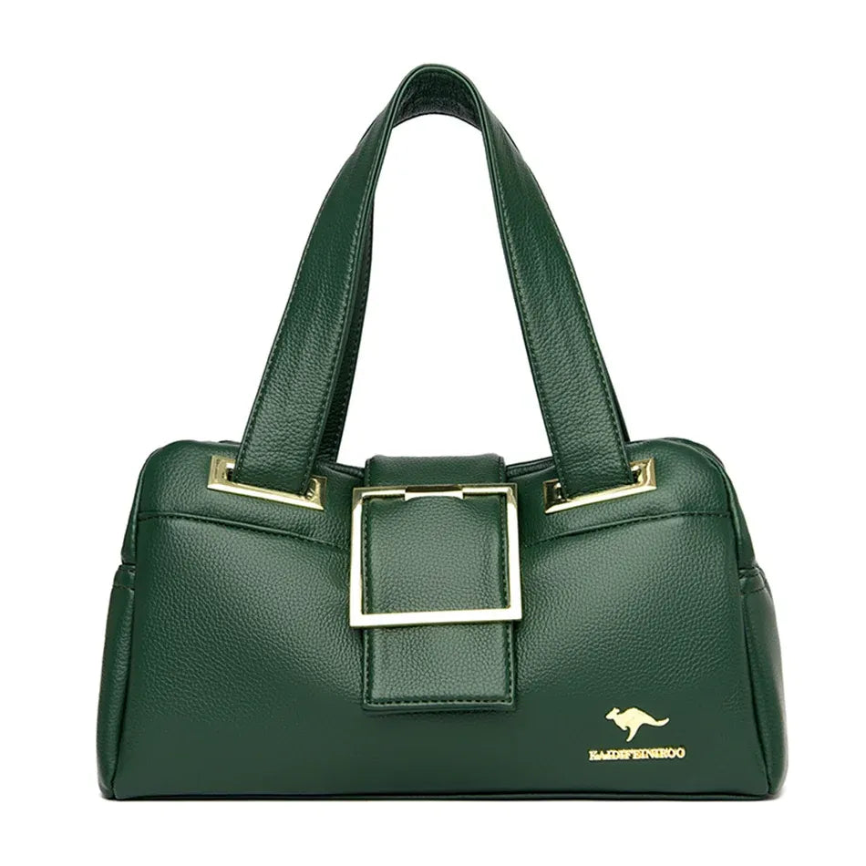 Women's Multi-Compartment Boston Top-Handle Bag