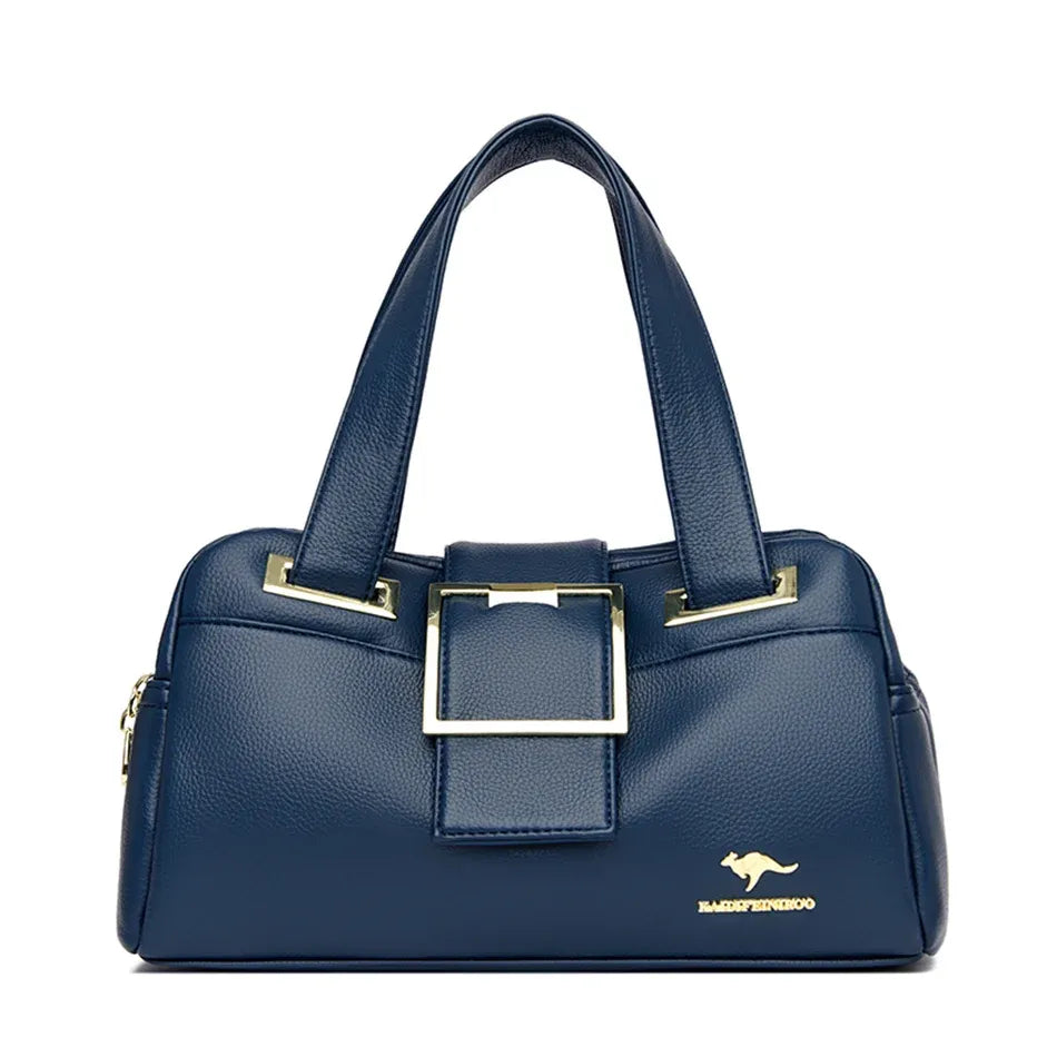 Women's Multi-Compartment Boston Top-Handle Bag