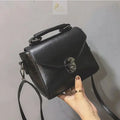 Vintage PU Leather Small Top-handle Ladies Luxury Messenger Bags LADYLYS