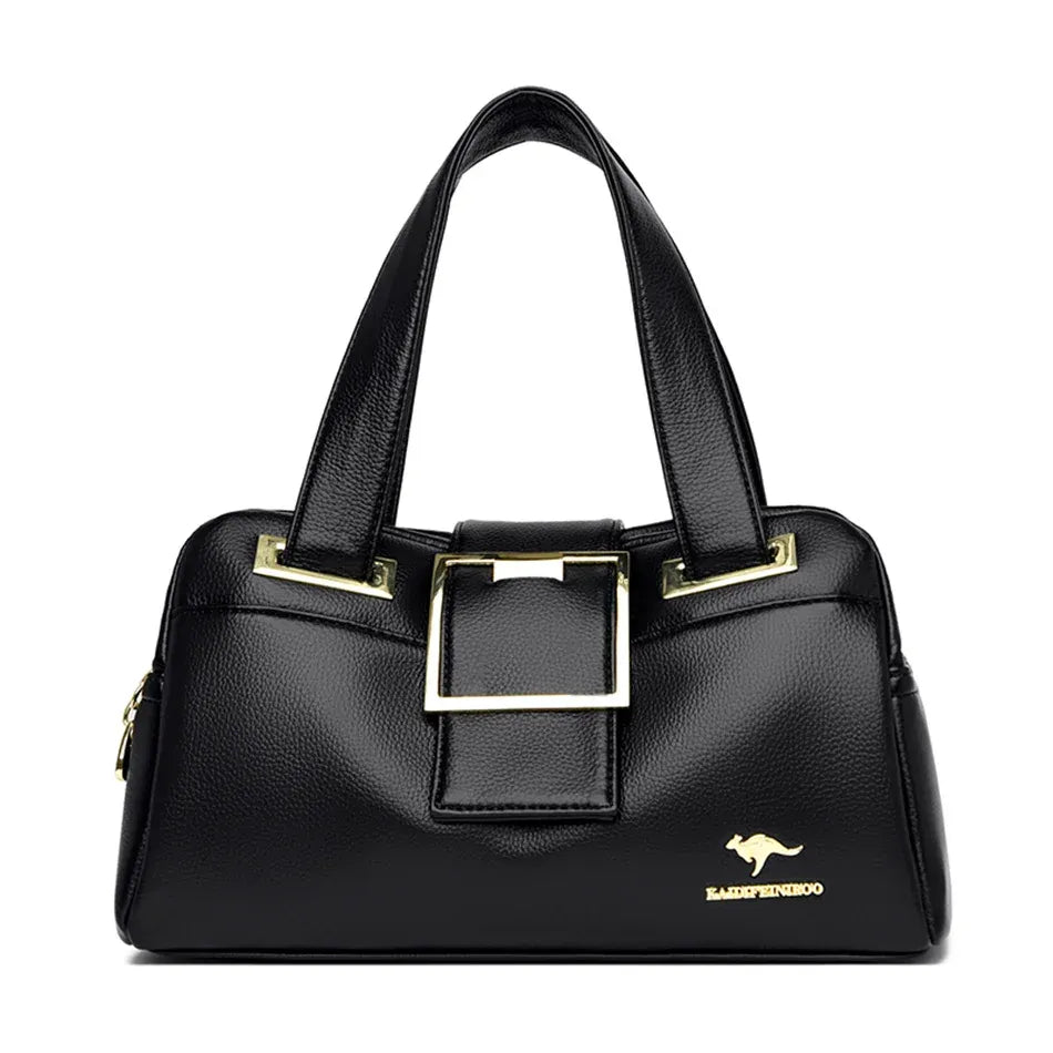 Women's Multi-Compartment Boston Top-Handle Bag