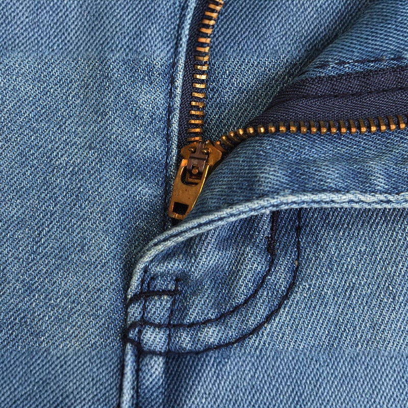 Men’s Wide-Leg Denim Pants – Relaxed Straight Fit, Plus Size