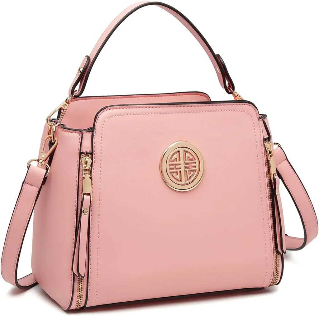 Multifunctional PU Leather Shoulder Bag – Elegant Women's Handbag