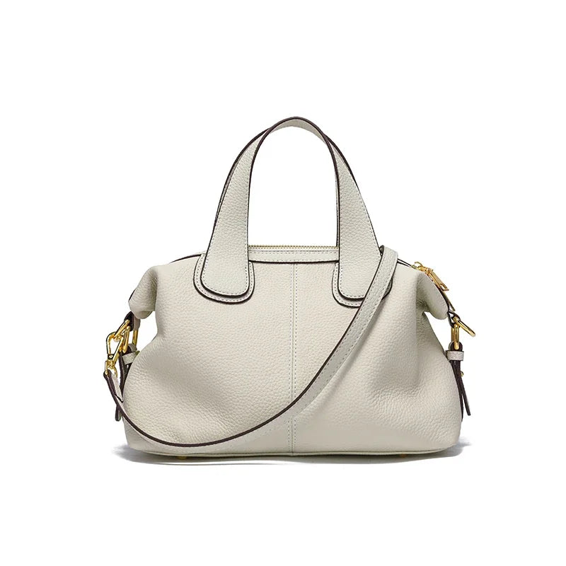 Natural Cow Leather Bag Female Retro Cowhide Crossbody LADYLYS