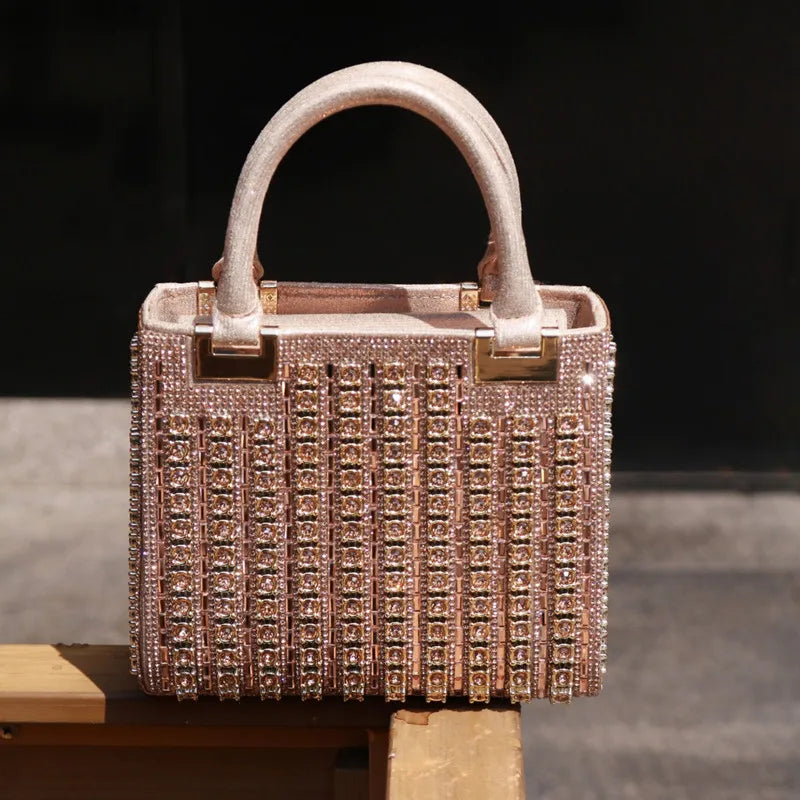 Luxury High-end Crystal Diamond Women Evening Clutch Bag LADYLYS
