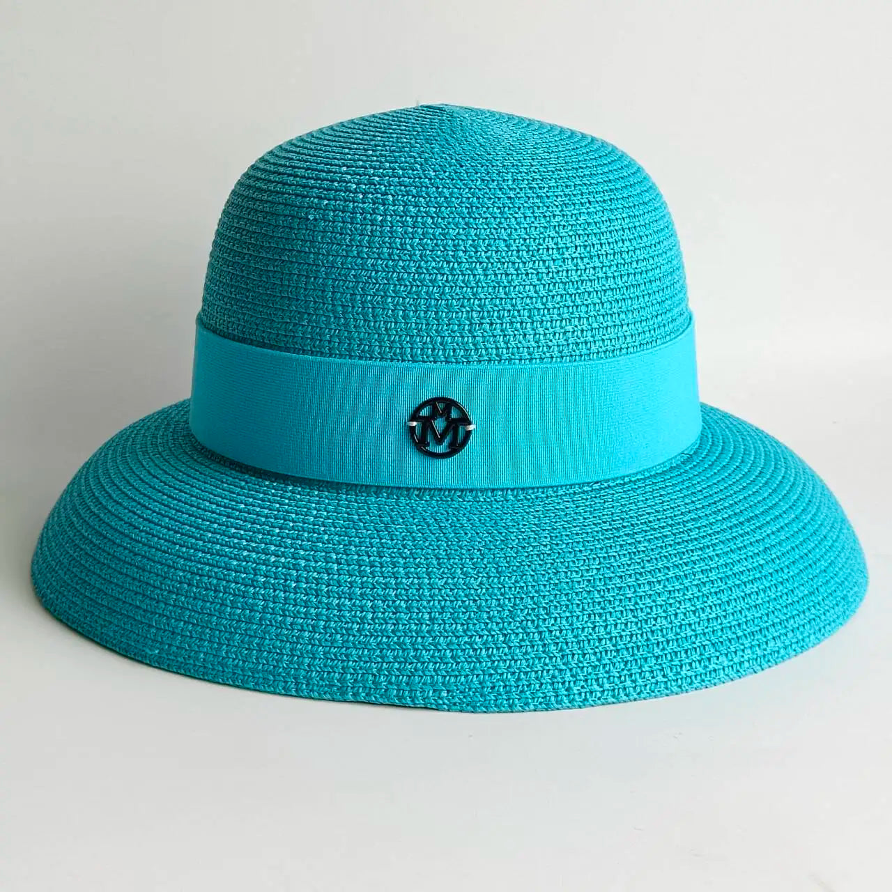 Mint Green Summer hat Hepburn Style Women's Foldable Beach hat Cover Outdoor Travel sun Hat straw hat sun hat LADYLYS