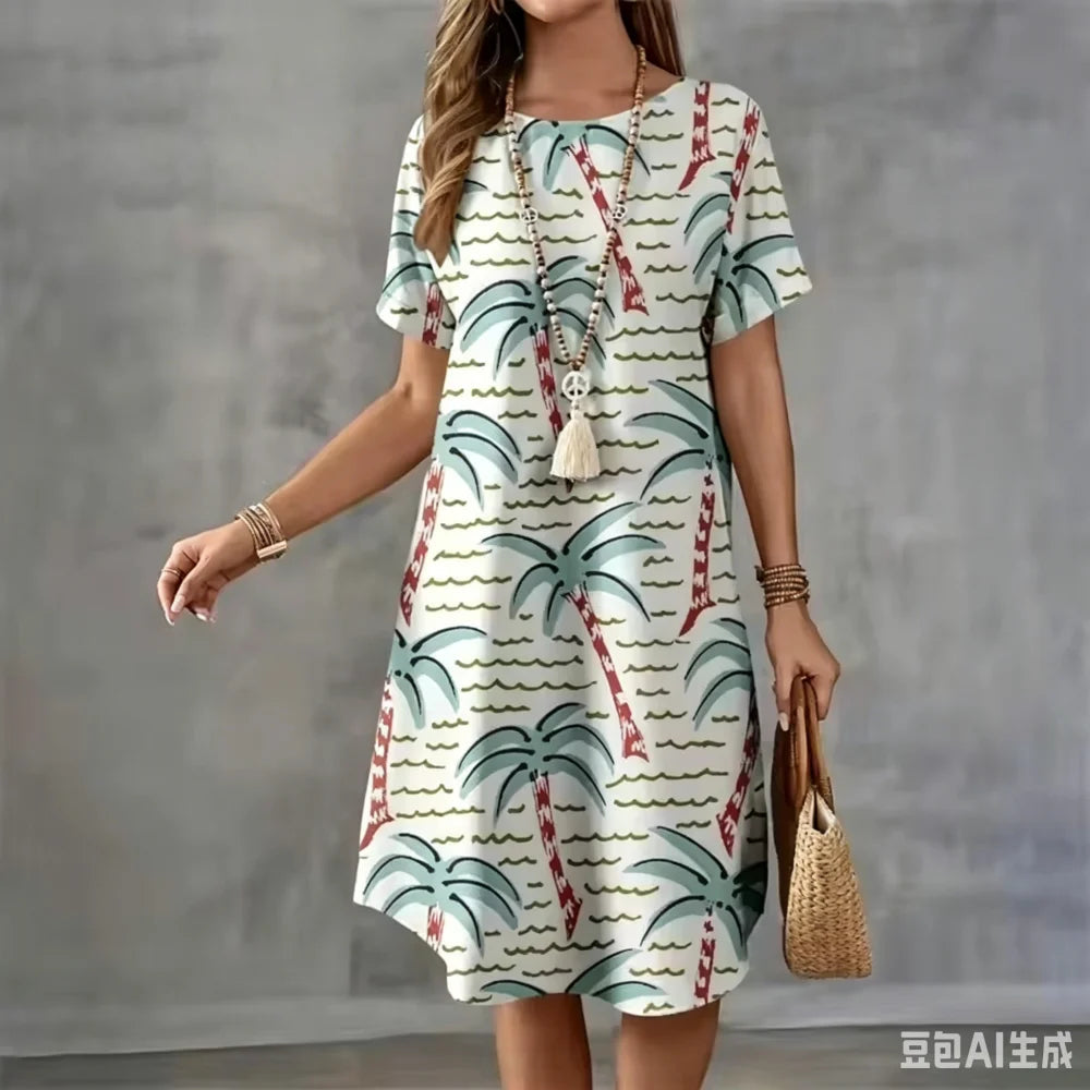 Summer Holiday Hawaiian Beach Dresses LADYLYS