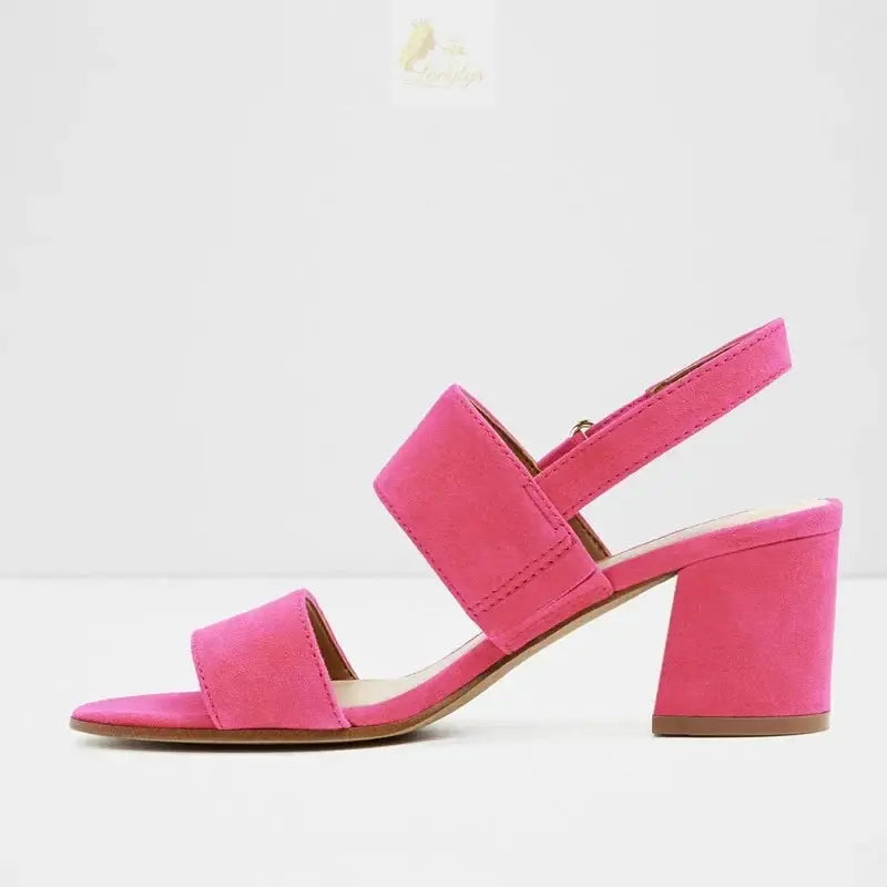 Summer Women's Fashion Sexy Open Toe Thick Heel Sandals High-heeled LADYLYS