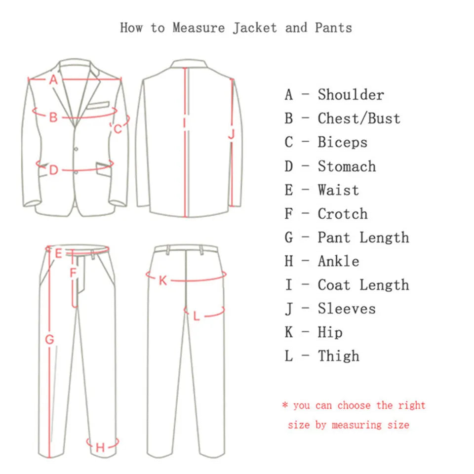 Formal Men Suit Groom, Business Male Tuxedos 3 Piece Set LADYLYS