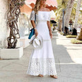 Fashionable Lace Dress Amazon Style Independent Necklace Dress LADYLYS