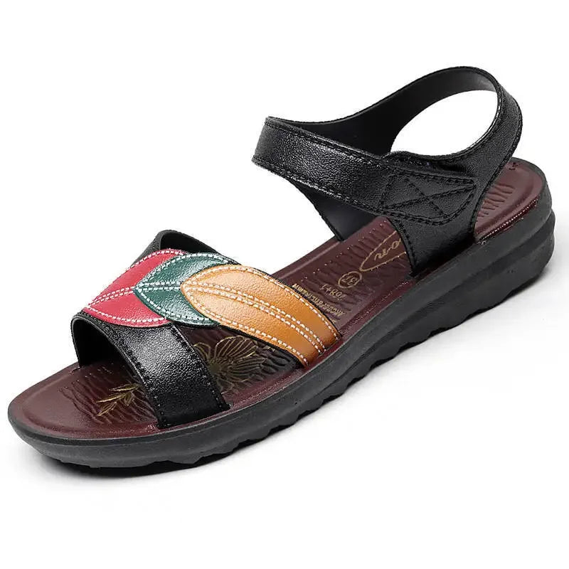 Comfortable Women's Sandals Thick Heel Soft Bottom Anti-Slip LADYLYS
