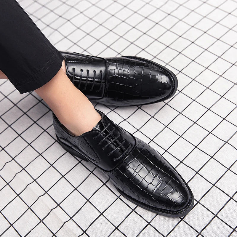 Italian high-quality Leather Shoes for Men Big size:38-48 LADYLYS