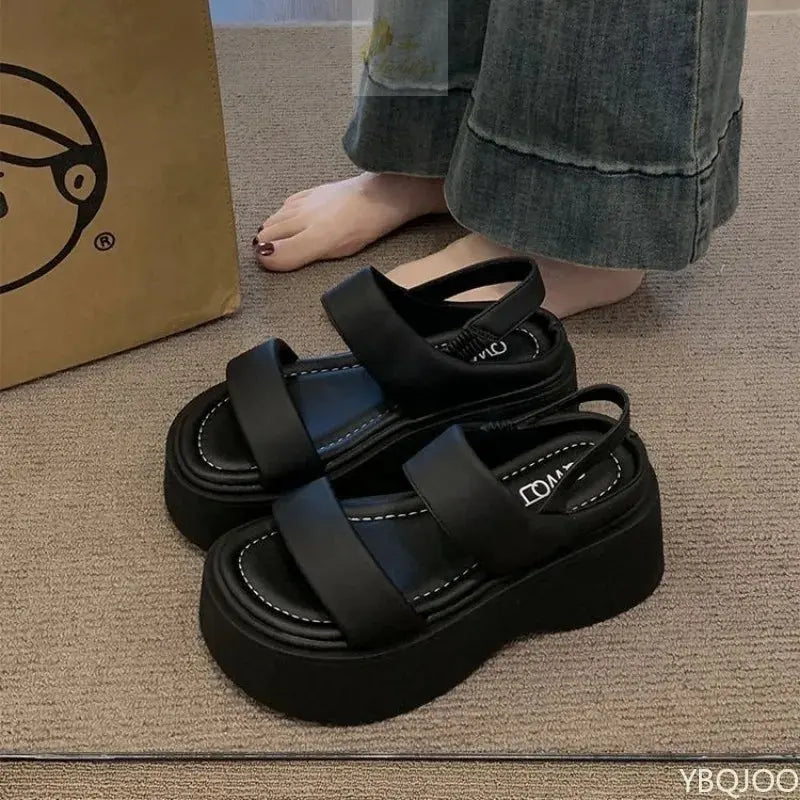 Sponge Cake Soled Sandals for Women's Summer New Style LADYLYS