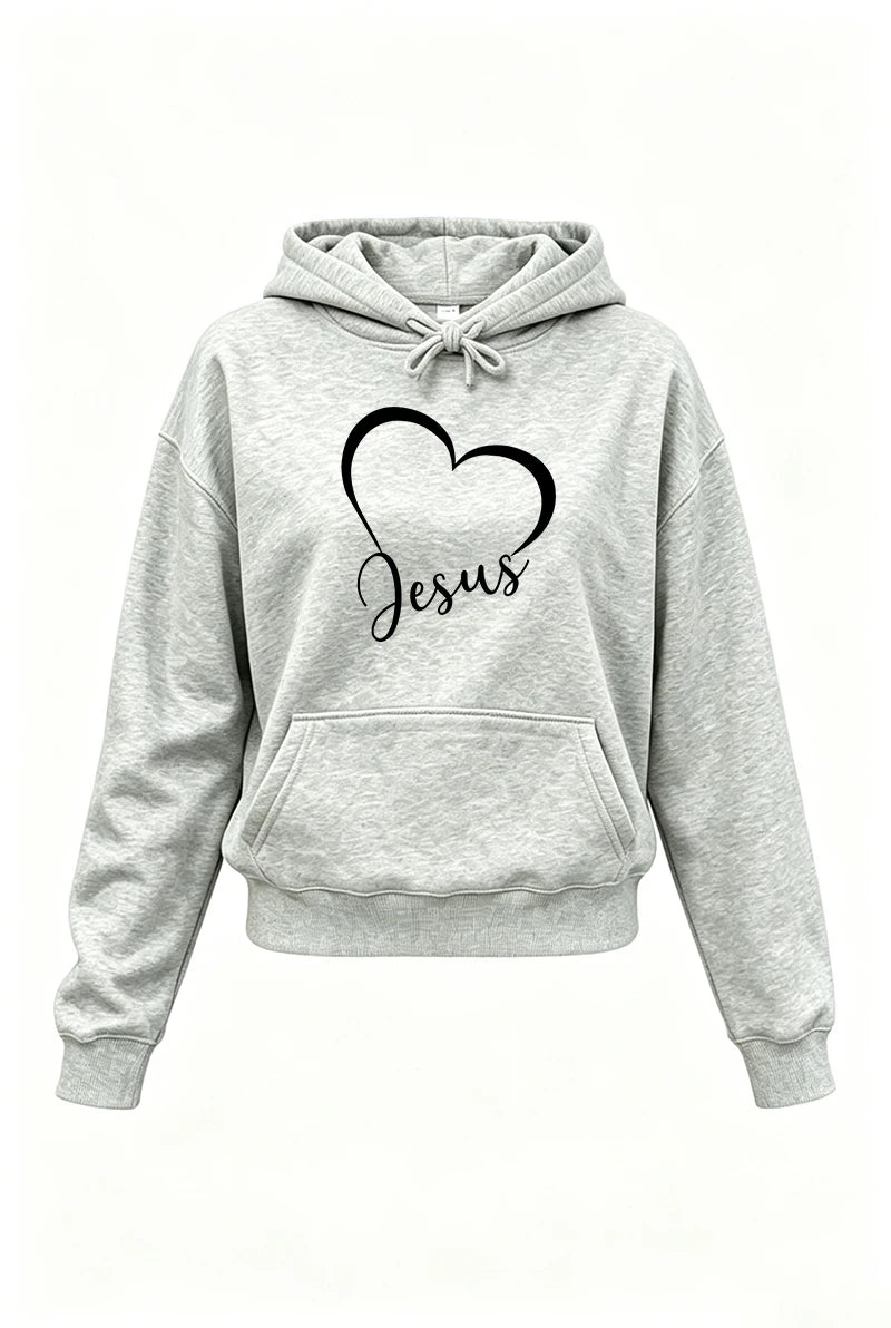 Women's Casual Hooded Sweatshirt & Jogger Pants Set — Streetwear Tracksuit
