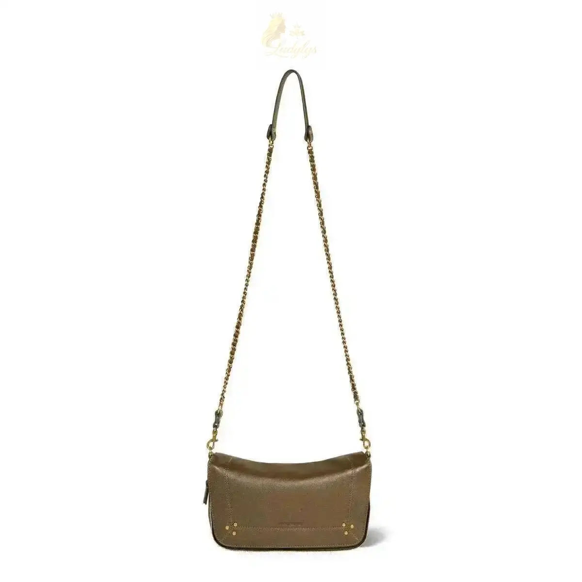 Removable Belt Braided And In Closed With Magnetic Leather Flaps bag LADYLYS