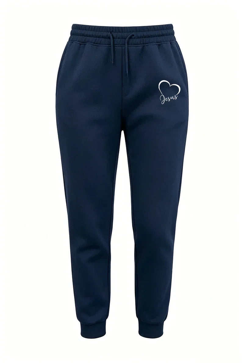 Women's Casual Hooded Sweatshirt & Jogger Pants Set — Streetwear Tracksuit