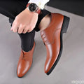 Large size men's office formal shoes low cut daily comfortable pointed multifunctional LADYLYS