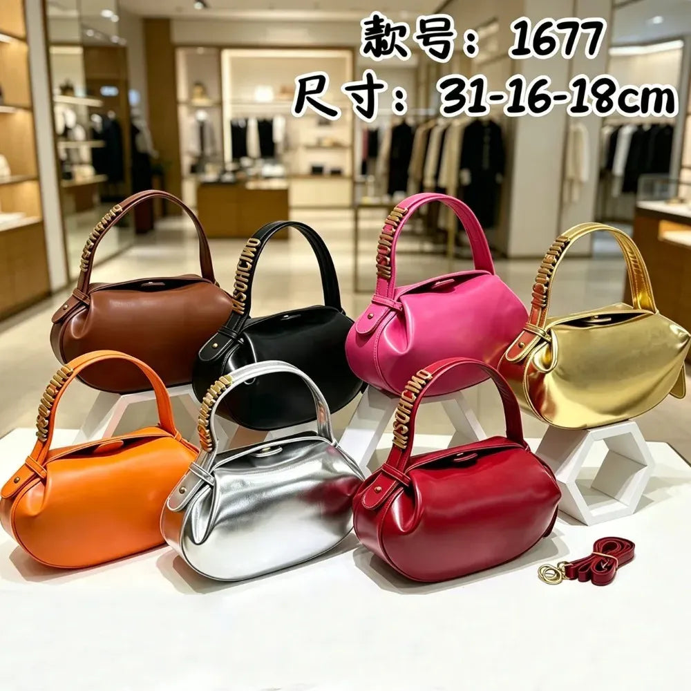 Women's Mini Cylinder Shoulder Bag