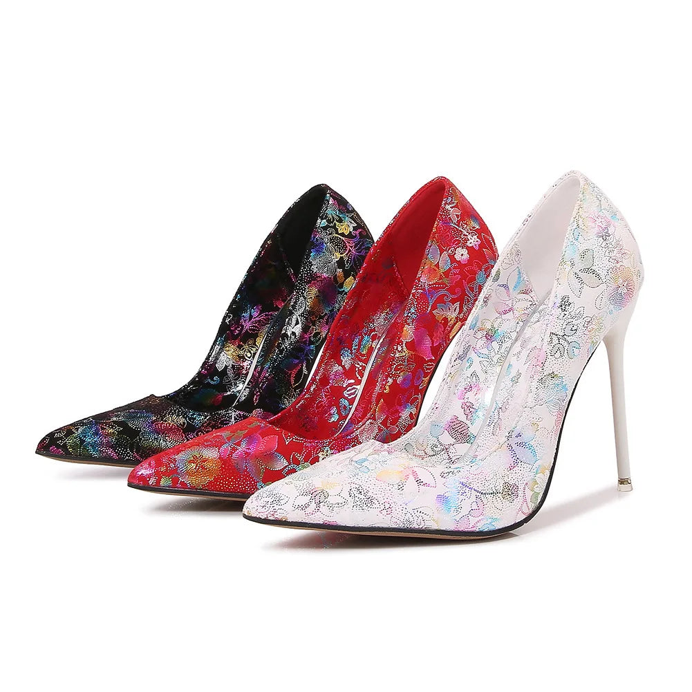 Super High Heels Women Sexy Dress, Fashion Show, Pointed Toe, Slim Heel, 11cm LADYLYS