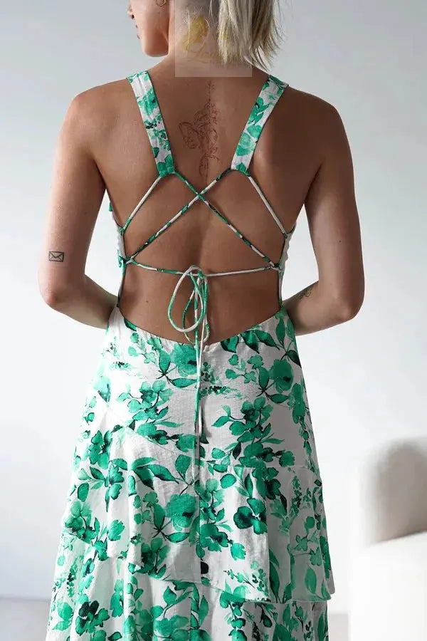 Sexy Deep V-neck Backless Strapless Dress LADYLYS