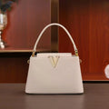 V-shaped decorative handheld fashionable messenger bag trendy bucket small bag LADYLYS
