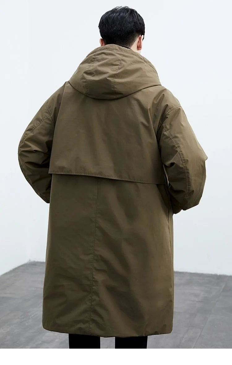 Solid Color Windproof Coat – Spring & Autumn Fashion Outerwear