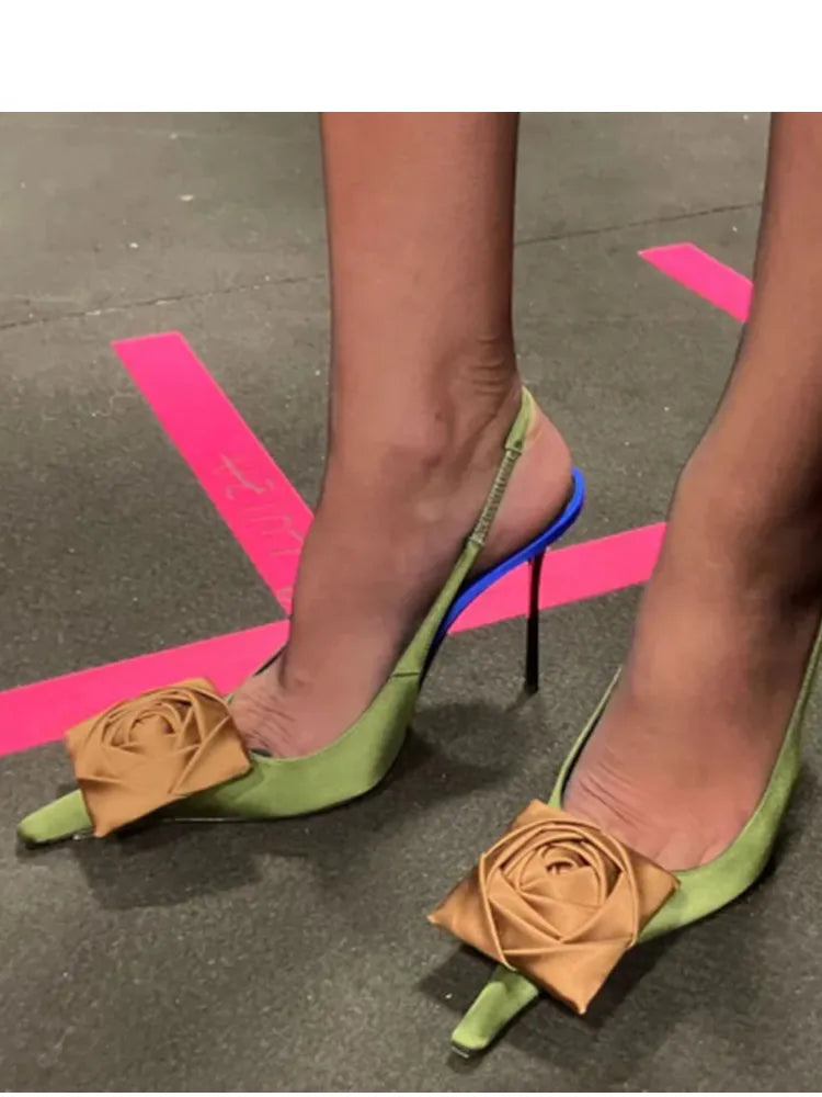 Women's New Pointed Shallow Mouth Sandals Fashion LADYLYS