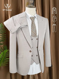 Turkish style high quality men suits 3 piece set elegant LADYLYS