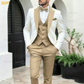 Elegant Wedding Party Grooms Formal Outfits 3 Pieces LADYLYS