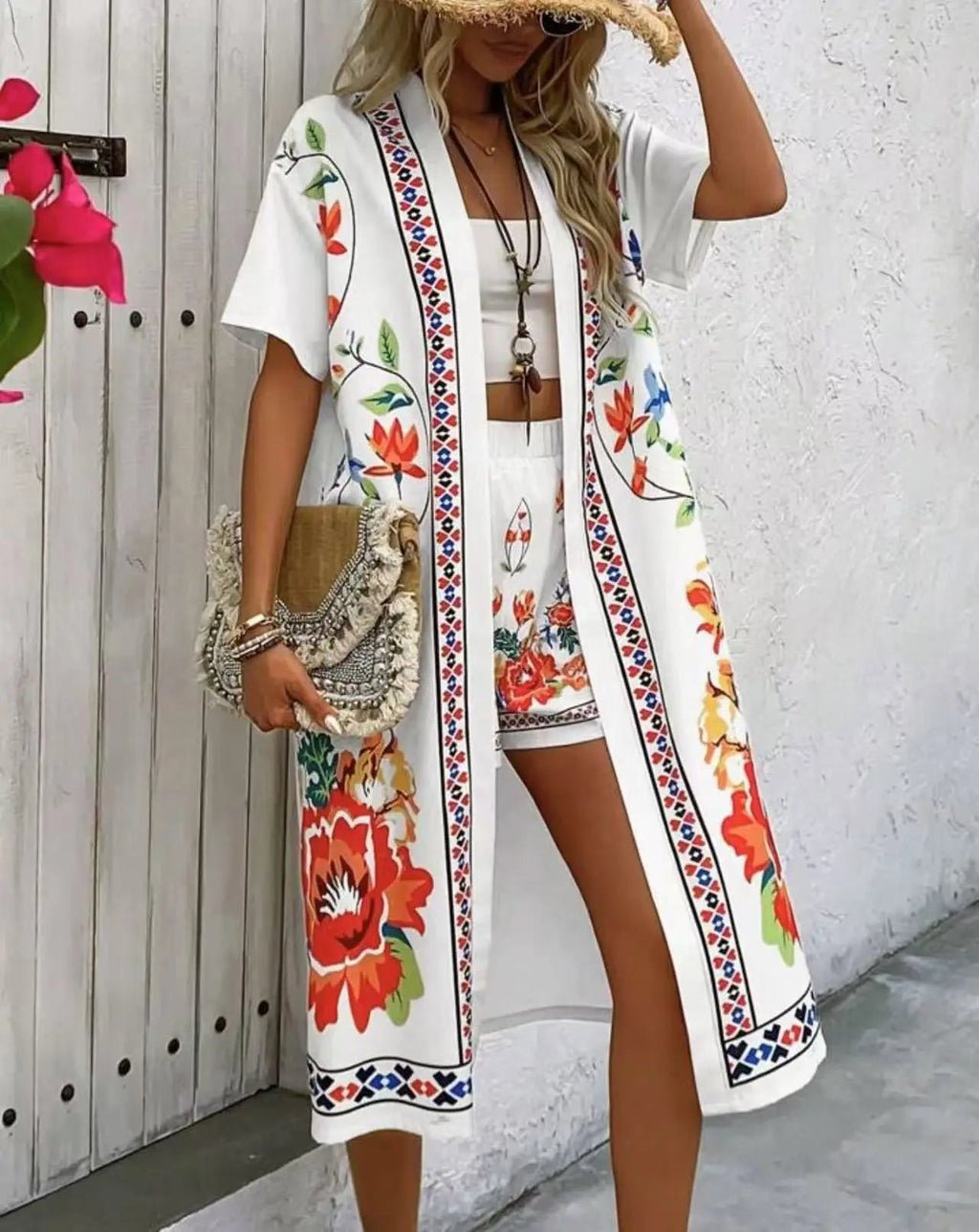 Casual Boho Print 2 Piece Set LADYLYS