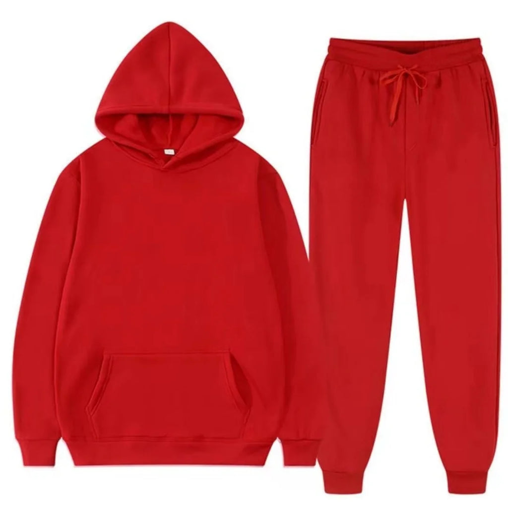Men's Sportswear Tracksuit Set – Hoodie & Jogger Pants