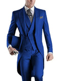 Men's 3-Piece Tuxedo Suit – Peak Lapel, 1-Button | Wedding & Formal