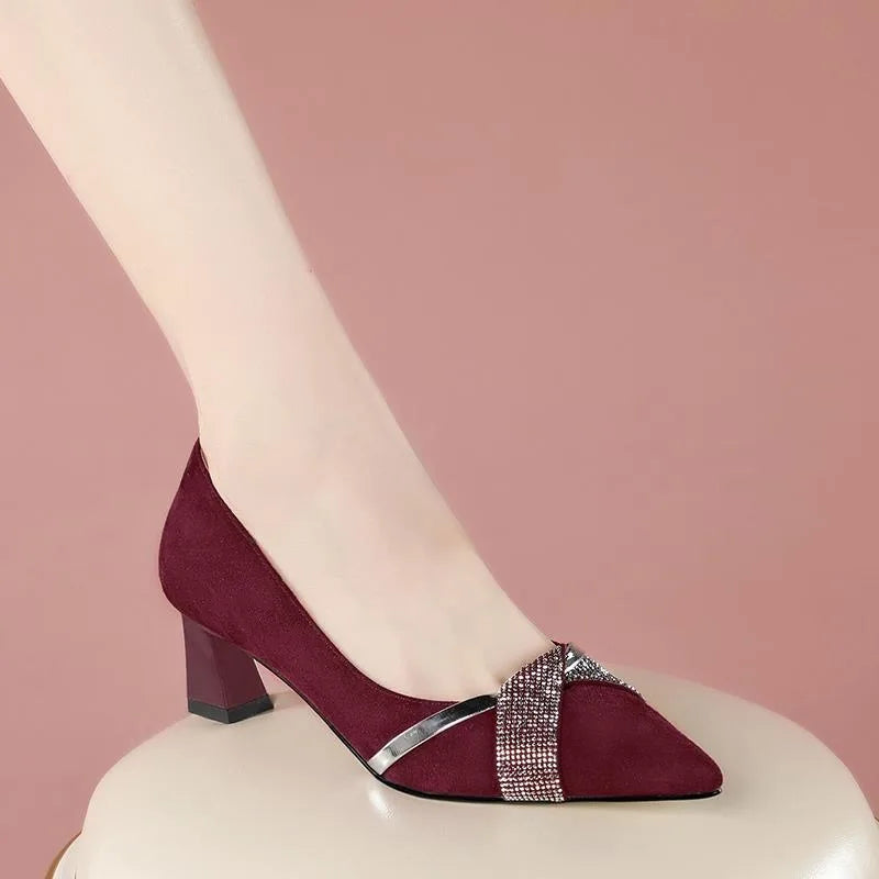 High Quality Women's Single Shoes Med Fashionable Casual Footwear LADYLYS