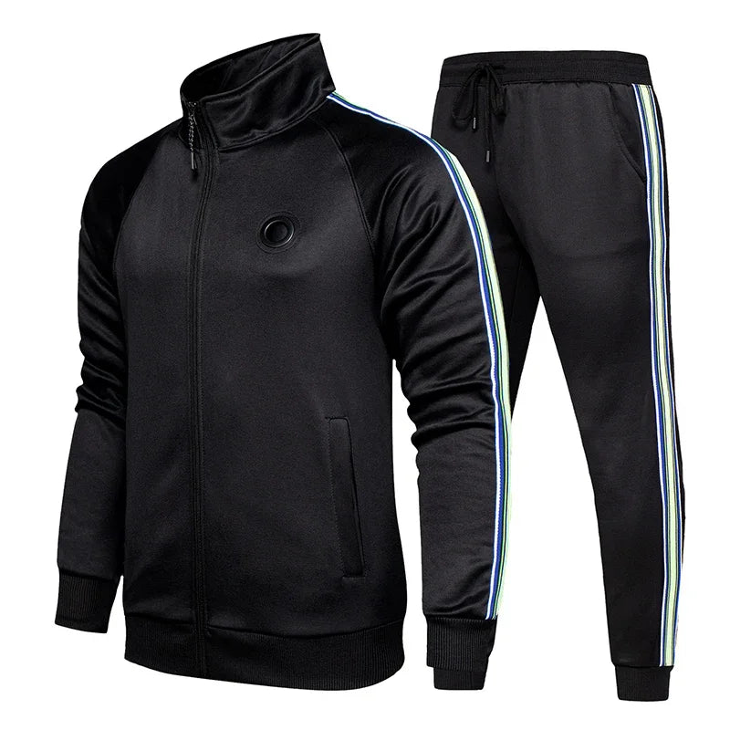 Men's 2-Piece Tracksuit Set – Sweatshirt & Jogger Pants