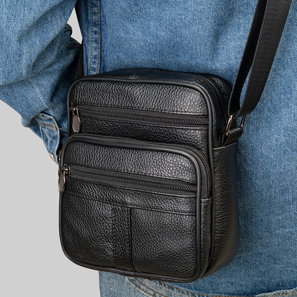 WESTAL Genuine Leather Shoulder Bags Husband Small Crossbody LADYLYS