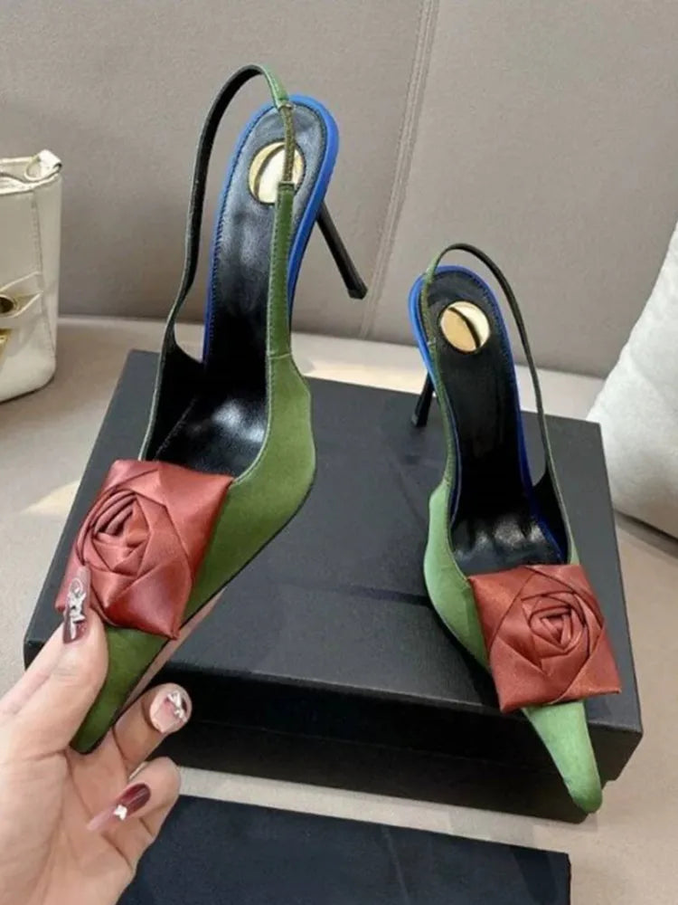 Women's New Pointed Shallow Mouth Sandals Fashion LADYLYS