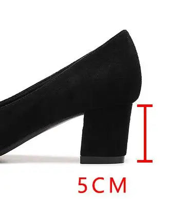 Chunky Heel Hollow Point Toe High Heels Women Shoes Solid Color Ankle Strap Rhinestone Black Heels LADYLYS