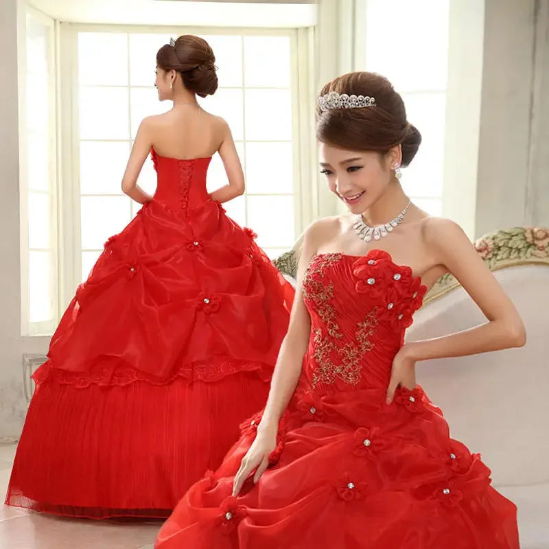 Ball Gown Sweet Pink Vestidos De 15 Flowers Cheap Quinceanera Dresses LADYLYS