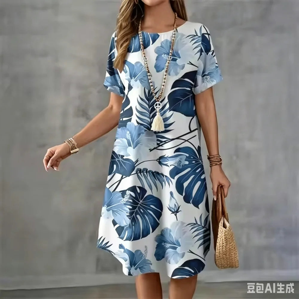 Summer Holiday Hawaiian Beach Dresses LADYLYS