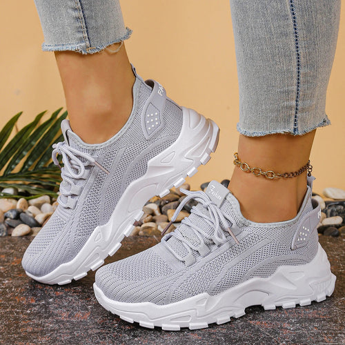 Breathable single mesh Dad shoes, Women's casual and Versatile LADYLYS
