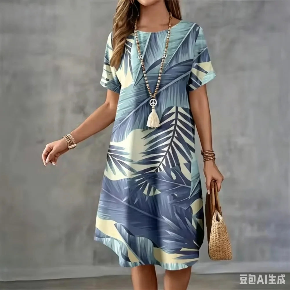 Summer Holiday Hawaiian Beach Dresses LADYLYS