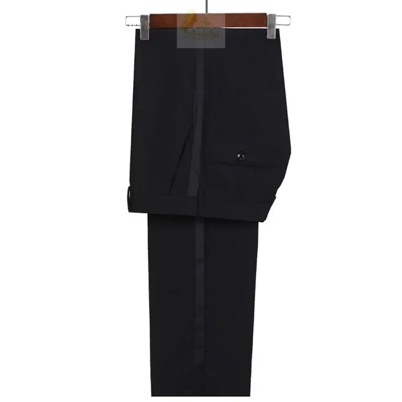 Floral Wedding Groom Tuxedo 2 Pcs Slim Fit Men Suits LADYLYS