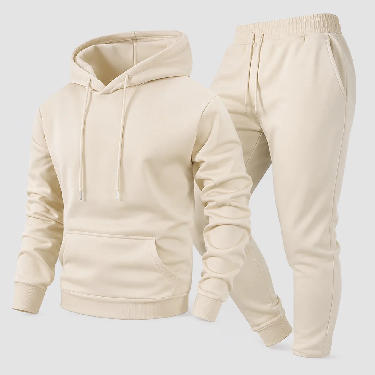 Men's Hoodie & Jogger Tracksuit Set – 10 Colors | Casual Streetwear