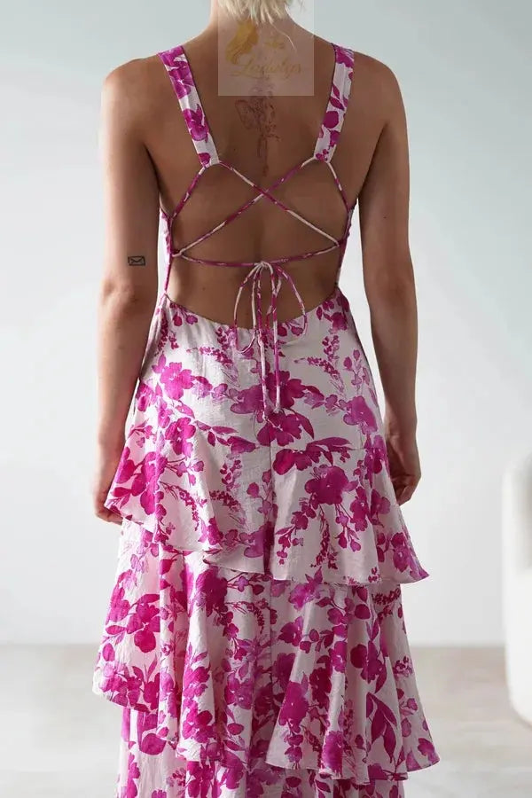 Sexy Deep V-neck Backless Strapless Dress LADYLYS