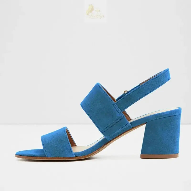 Summer Women's Fashion Sexy Open Toe Thick Heel Sandals High-heeled LADYLYS