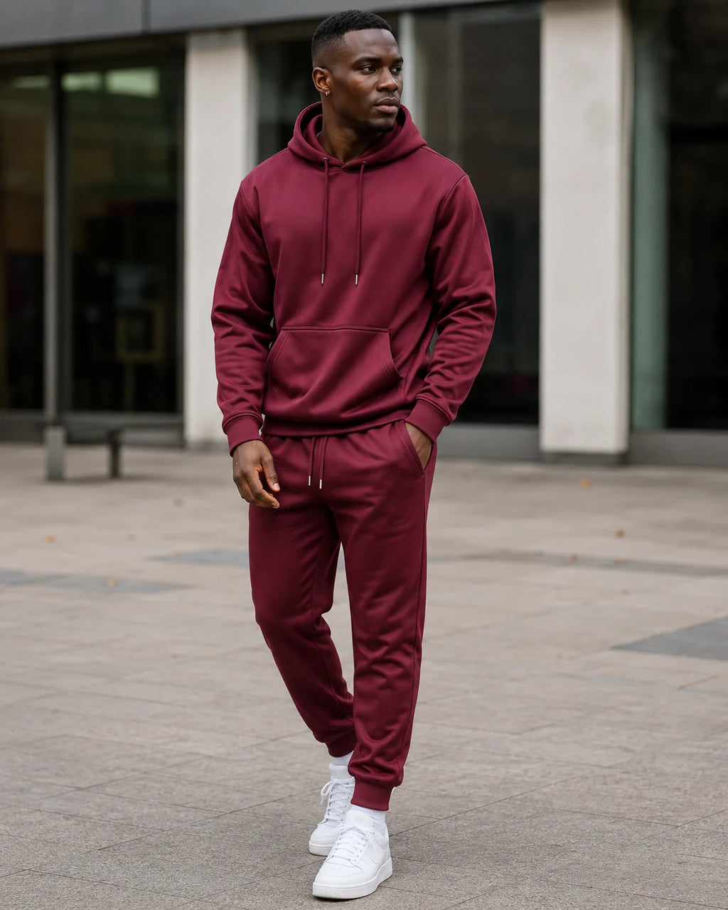 Men's Hoodie & Jogger Tracksuit Set – 10 Colors | Casual Streetwear