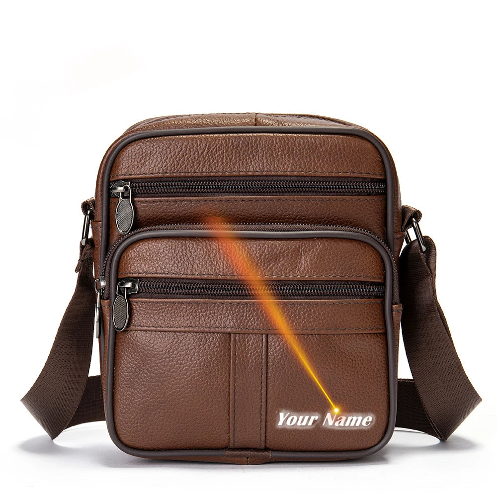 WESTAL Genuine Leather Shoulder Bags Husband Small Crossbody LADYLYS