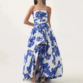 Strapless Fashion Simple Chic Party Maxi Dress LADYLYS