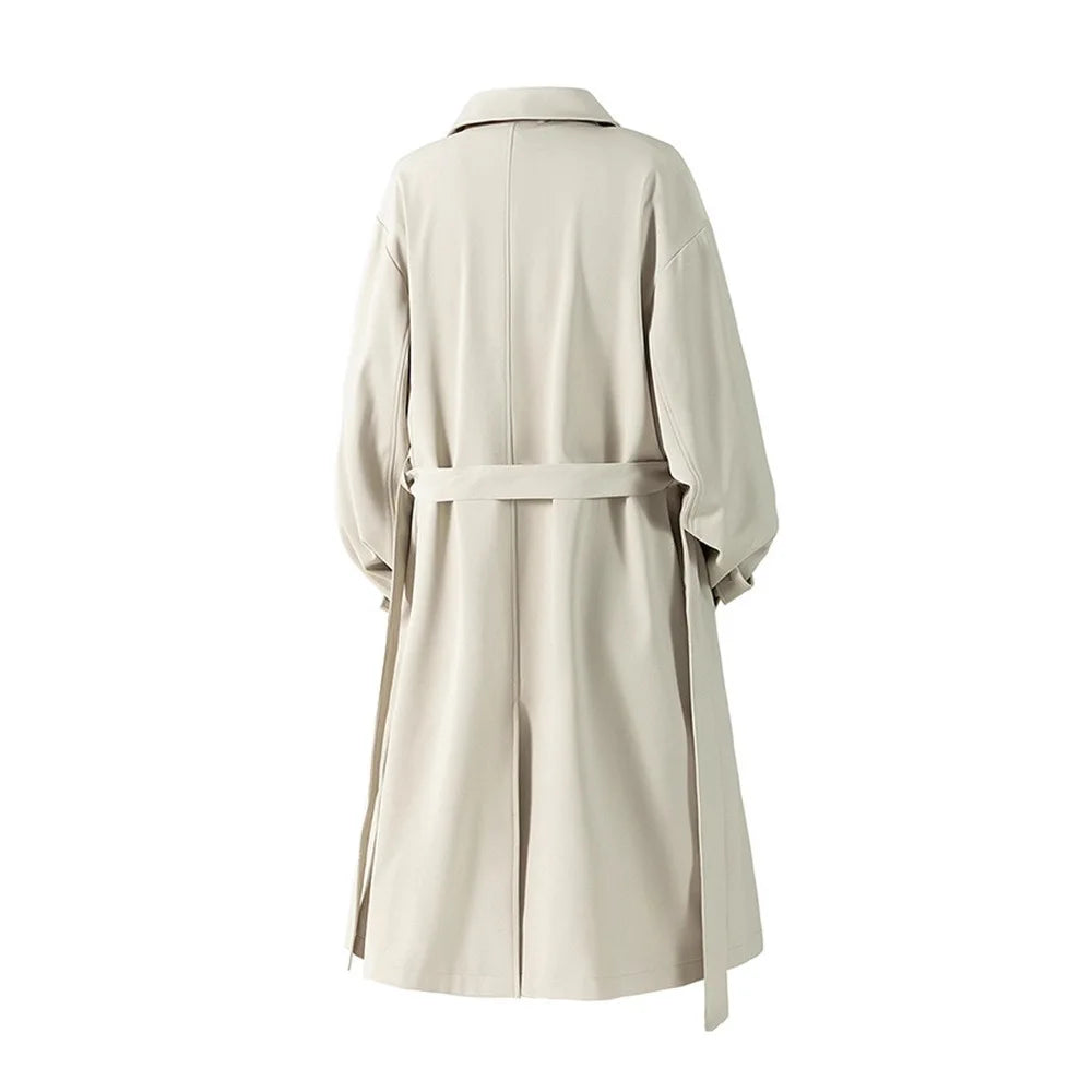 Men's Vintage Long Coat – American Streetwear, Autumn Outerwear