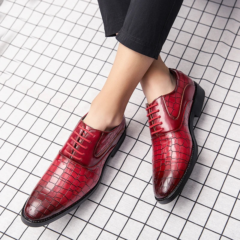 Italian high-quality Leather Shoes for Men Big size:38-48 LADYLYS