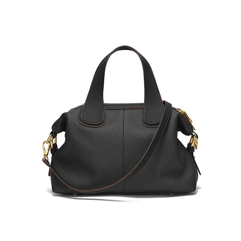 Natural Cow Leather Bag Female Retro Cowhide Crossbody LADYLYS